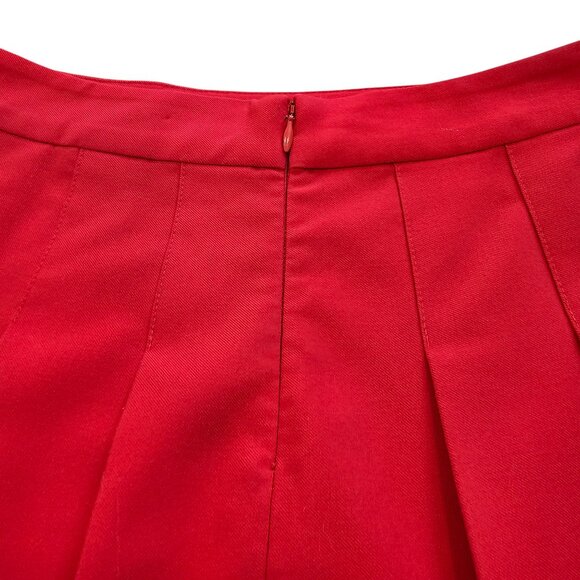 Sunday Best Red Mini Skirt - Picture 3 of 6